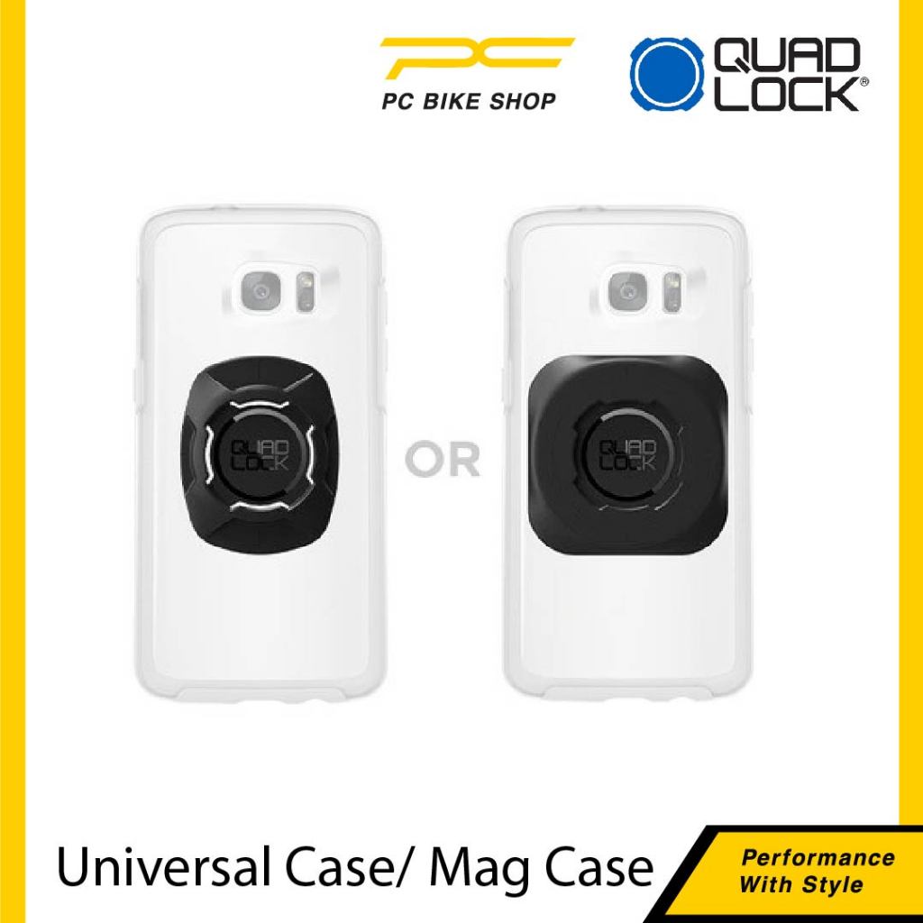 Quad Lock Universal Phone Case Motor Phone Holder Case Grip Pemegang Phone Adapter 通用手机壳