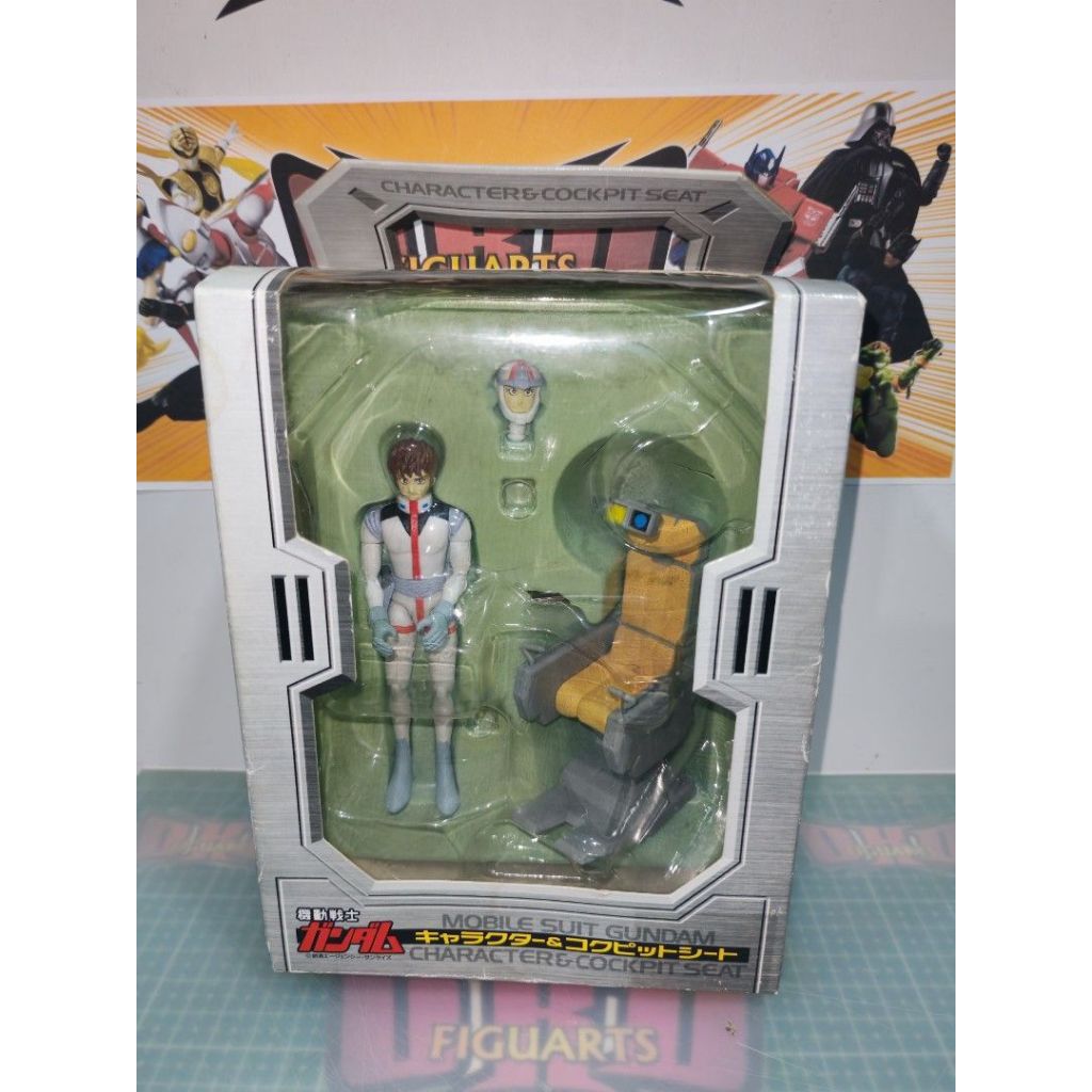 ฟิกเกอร์ Banpresto & ห้องนักบิน Gundam Amuro Ray