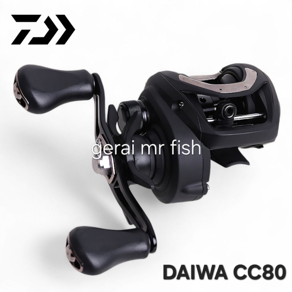 DAIWA CC80 รอกตกปลาหล่อ (ตัวคาร์บอน 195g)