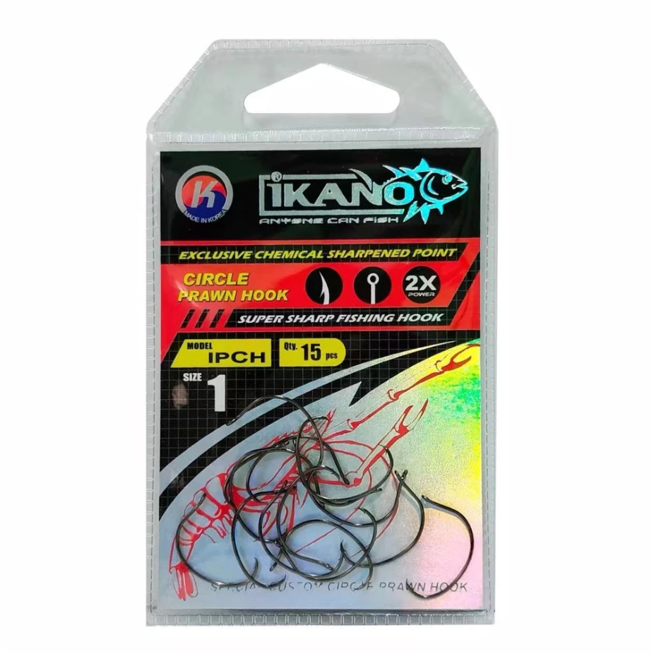 IKANO PRAWN HOOK CIRCLE HK 2X Mata Udangdang Fishing Hook