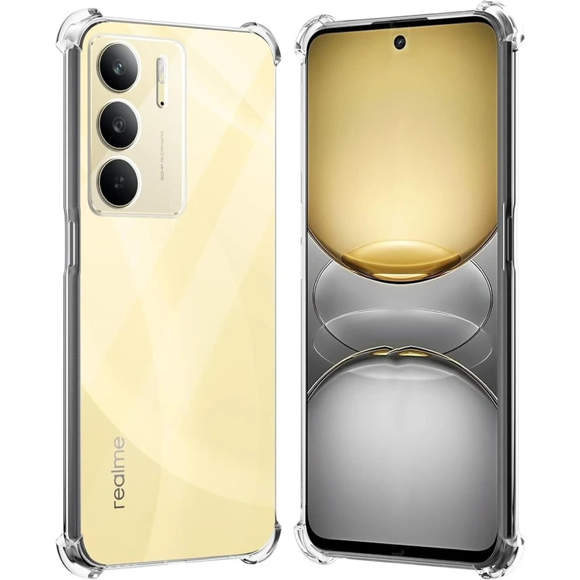 ฝาหลังโปร่งใสสร้างสรรค์สําหรับRealme 14X/C75/C75X 5G 4G