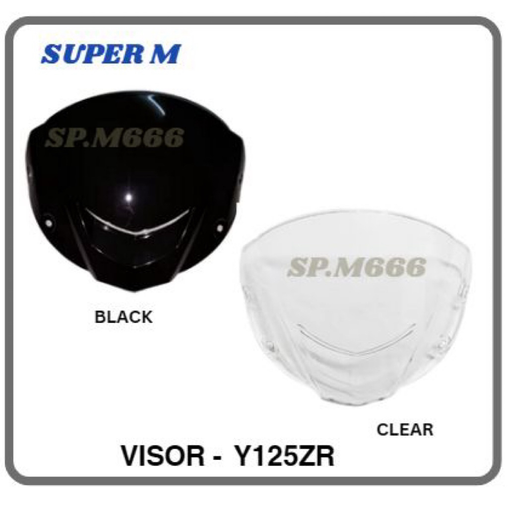 YAMAHA 125ZR Y125ZR ใหม่ Y125ZR Y125 Y125Z VISOR WINDSHLED