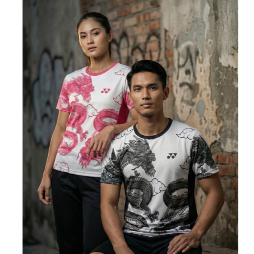 DRAGON EDITION เสื้อแบดมินตัน XS-8XL