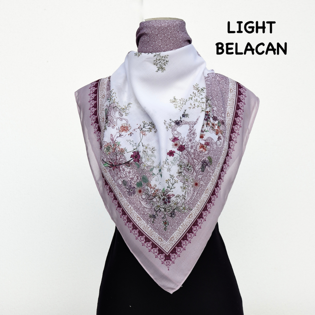 BAWAL BABY SEAM PREMIUM FLORAL พิเศษ QUALITY,BAWAL PREMIUM,BIDANG 45 INCHES, สี่เหลี่ยม