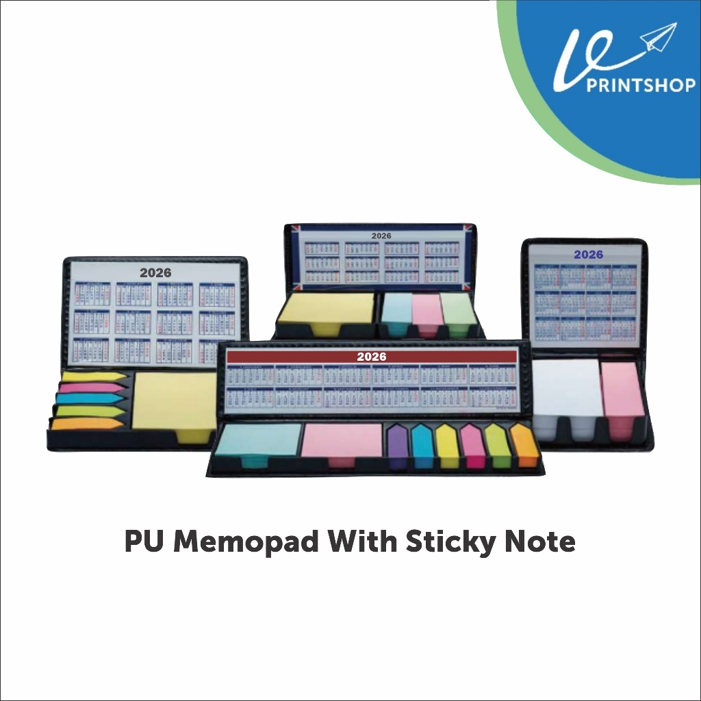 PU MEMOPAD PM01,PM02,PM03,PM05 / Doorgift / ของที่ระลึก / / กิจกรรม / Hadiah / Cenderahati / Cendera
