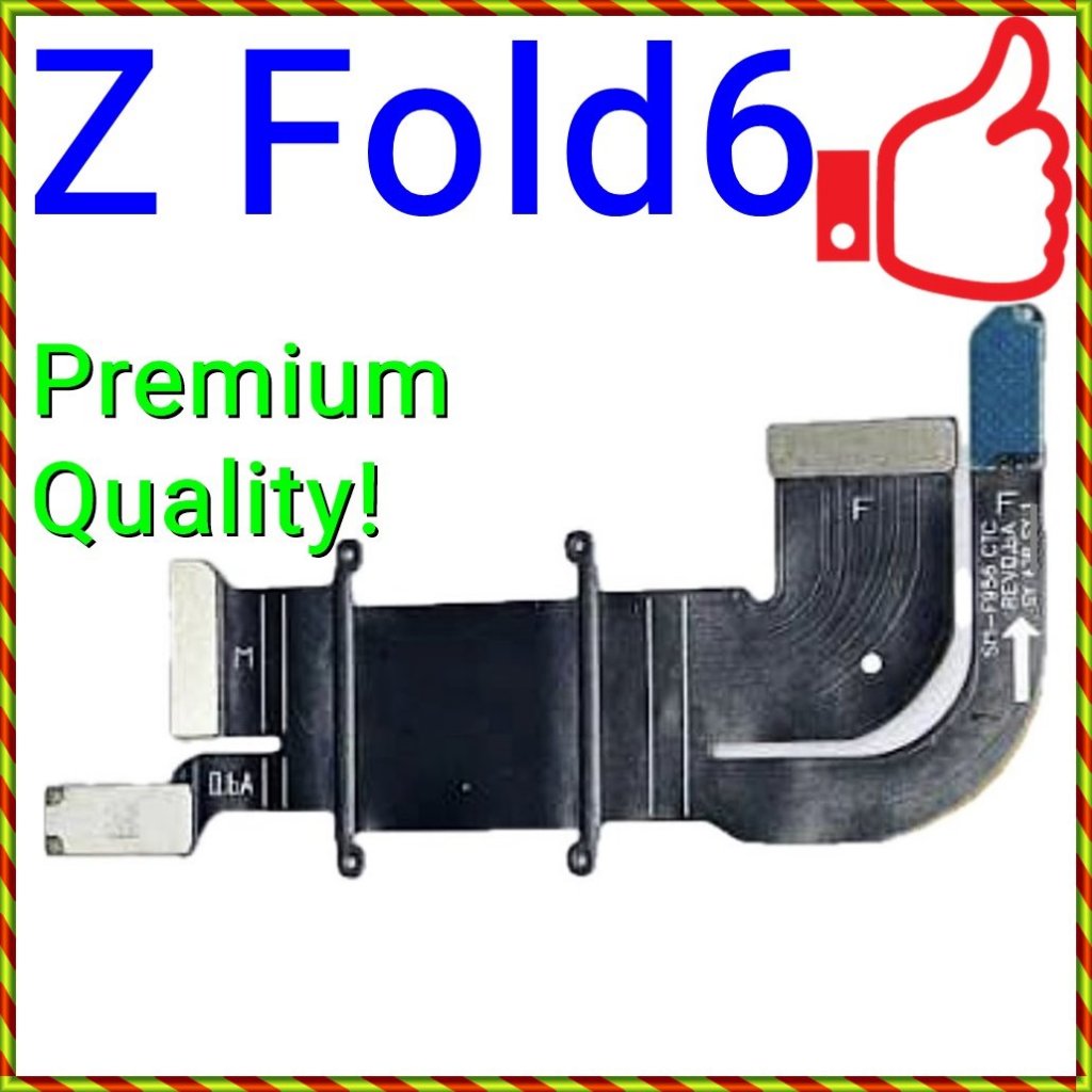 ใหม่ริบบิ้นสายเคเบิลแบบยืดหยุ่นพับกลางสําหรับ SAM(SUNG) Galaxy Z Fold6 /Fold 6 / F956B