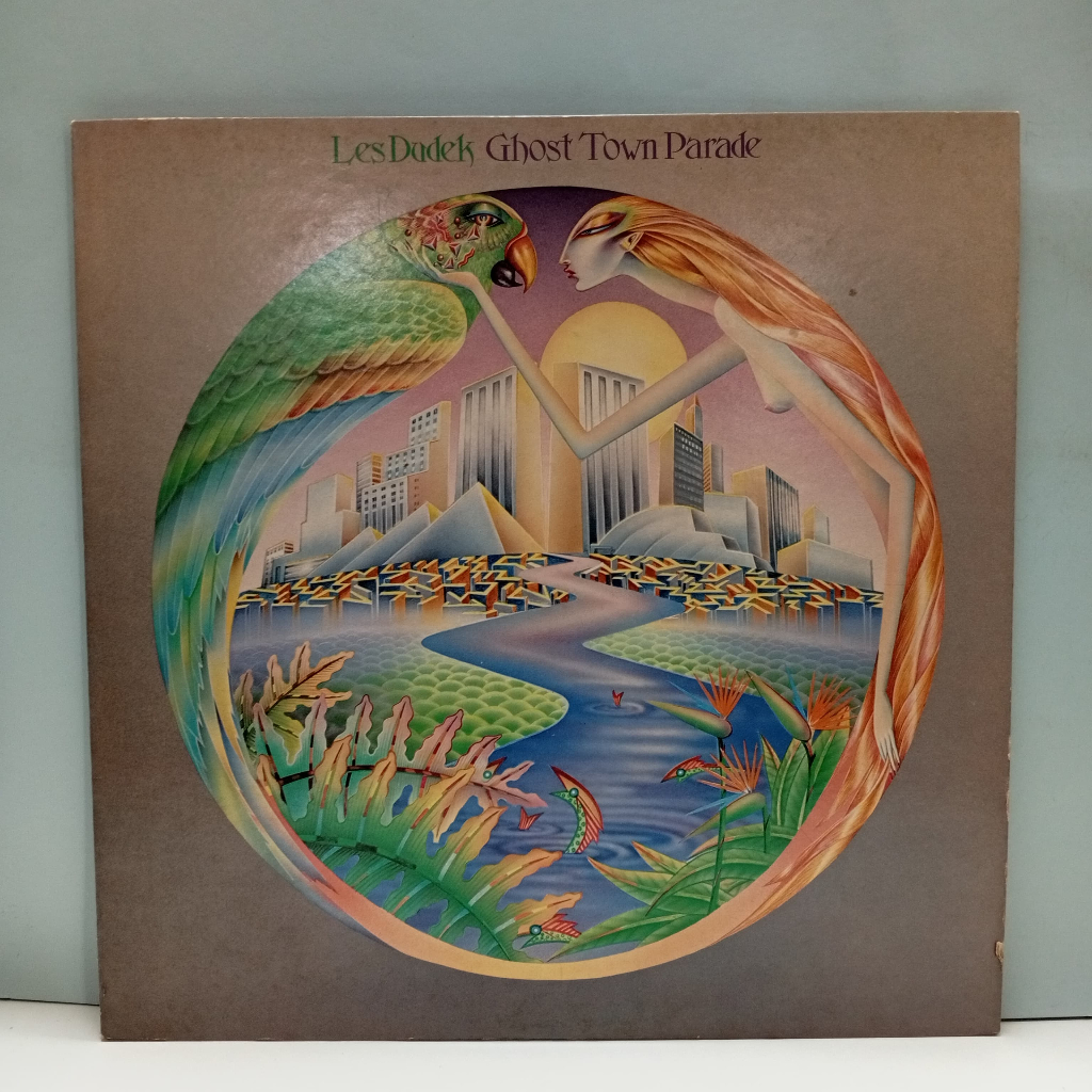 CC55-9 LP TERPAKAI [ LES DUDEK - GHOST TOWN PARADE ] LP มือสอง < NM >