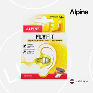 Alpine FlyFit Earplugs | ที่อุดหูสำหรับขึ้นเครื่อง ลดอาการเจ…