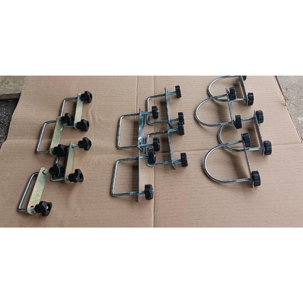 สังกะสี Q235 เหล็กคาร์บอน U Clamp Bracket/อเนกประสงค์ U Clamp Bracket/U Shape Bracket/ U Bolt Clamp 