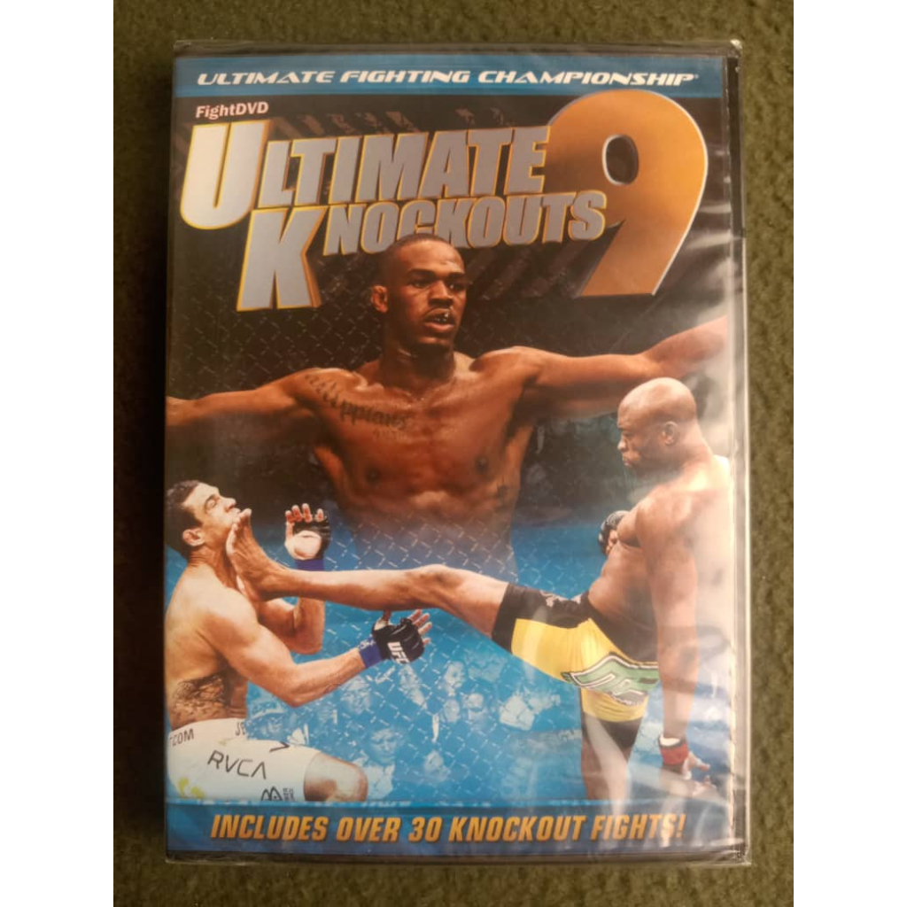 สุดยอด KNOCKOUTS 9 UFC DVD ใหม่ SEALED