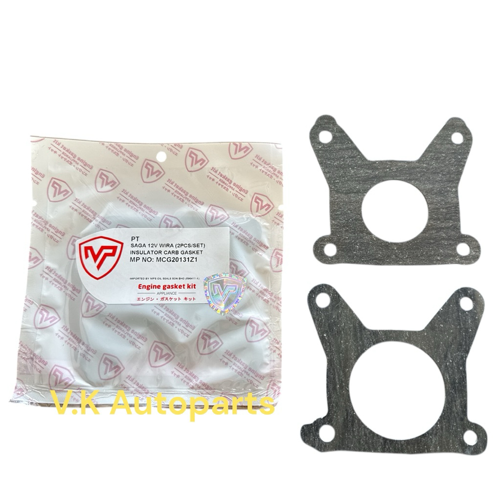 Proton Saga 12V Magma Saga LMST Iswara 1.3 1.5 Wira 1.3 1.5 ปะเก็นคาร์บูเรเตอร์ 1SETX2PCS