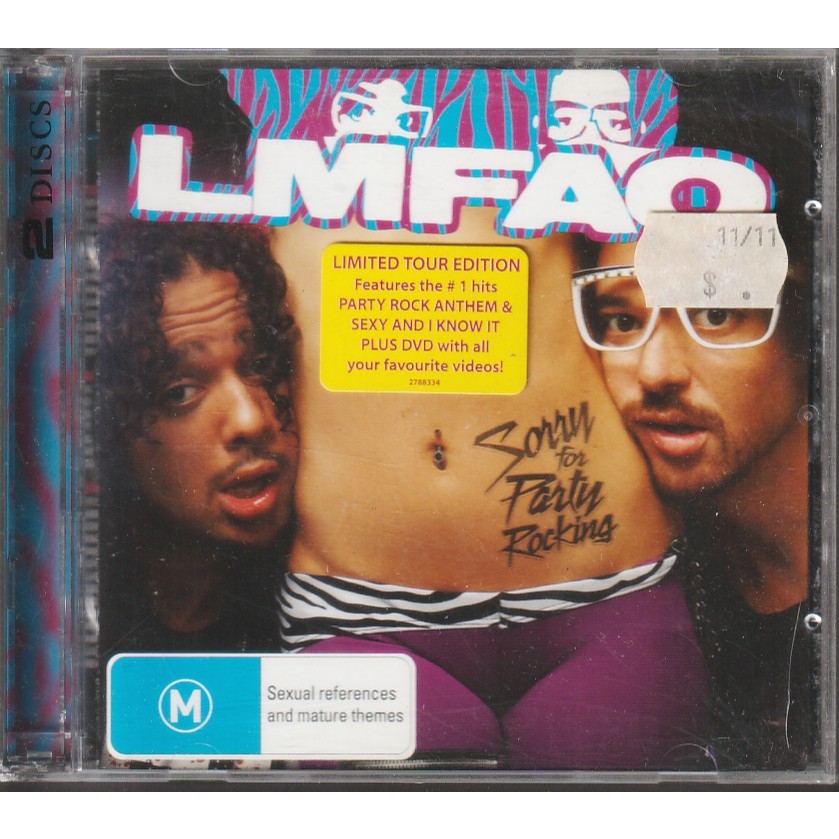 ซีดี LMFAO : SORRY FOR PARTY ROCKING