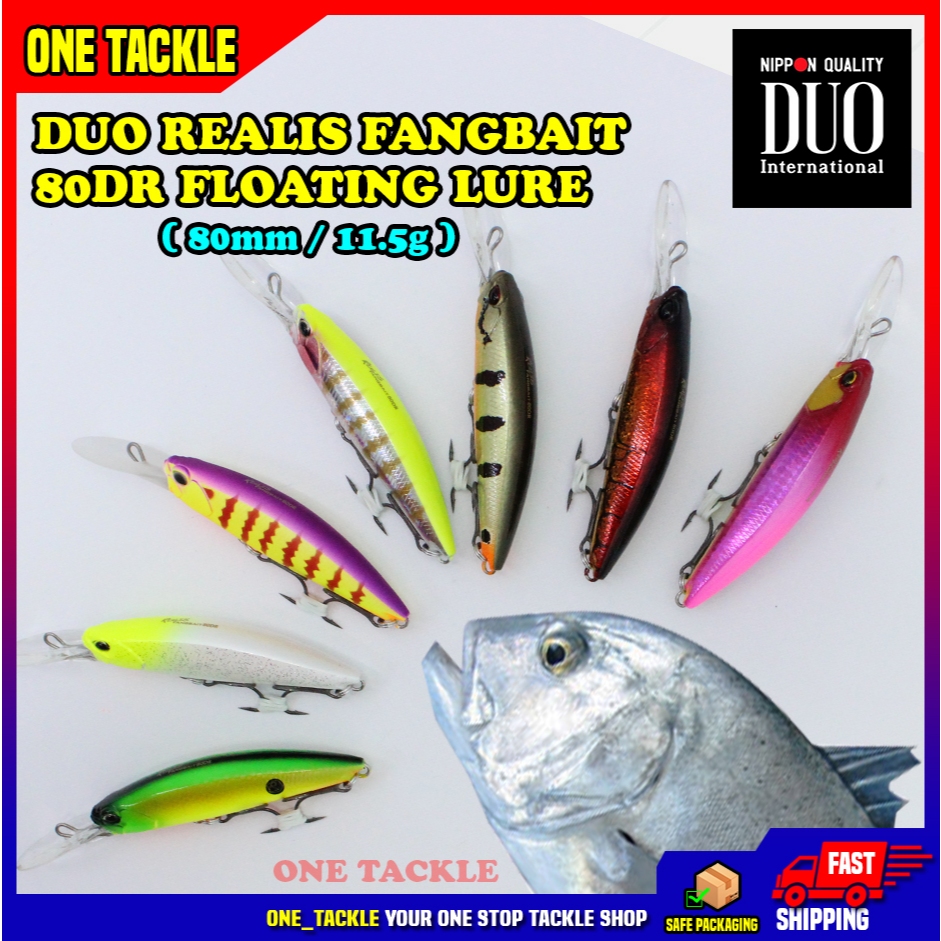 Duo International Realis Fangbait 80DR ล่อลอย 80MM / 11.5G