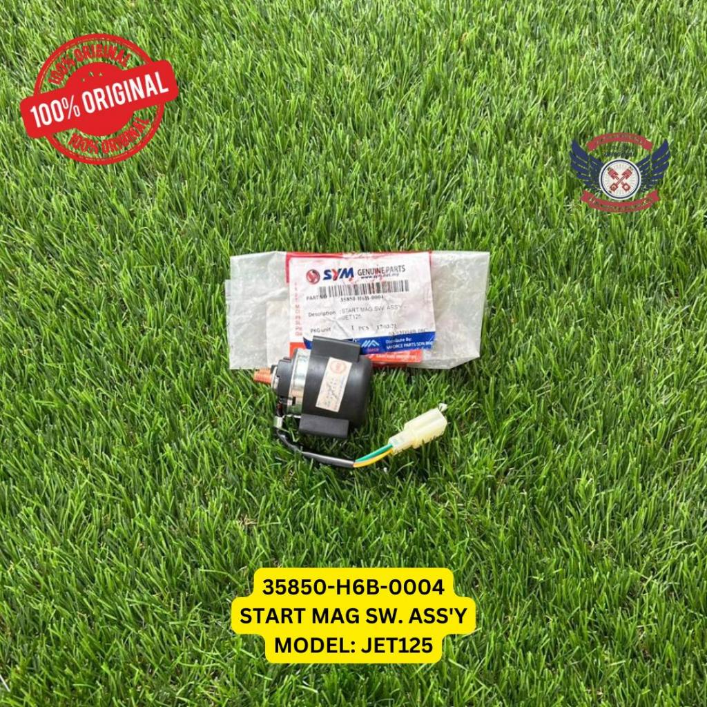 SYM JET125 หมายเลขชิ้นส่วน : 35850-H6B-0004 START MAG SW. ASSY