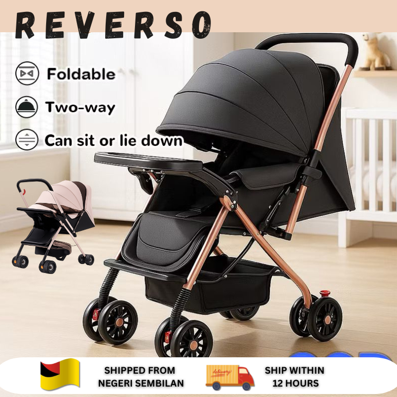 Little One Baby REVERSITTO Two Way Facing troller ใหม่ BORN TO 6 YEARS OLD - (เด็กทารกรถเข็นเด็กสองท