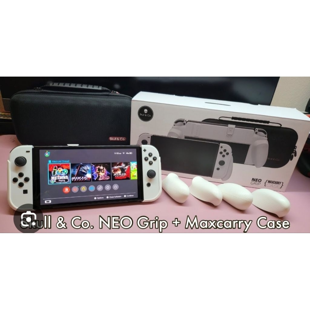 SKULL&CO สําหรับ NINTENDO SWITCH OLED GRIP POUCH