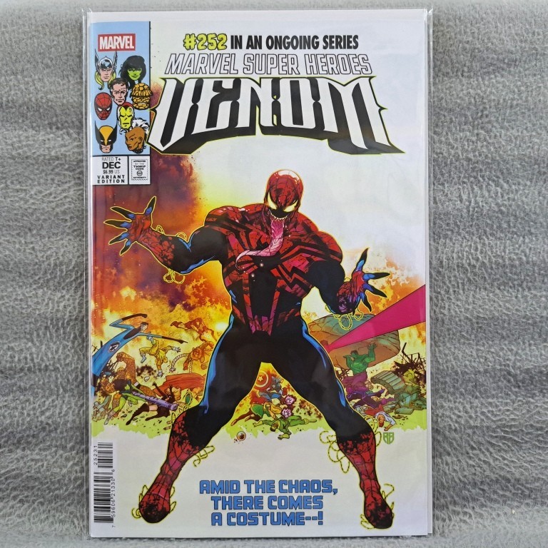 Venom 252 RB Silva Variant (2025 Marvel Comics) Al Ewing, Paco Medina