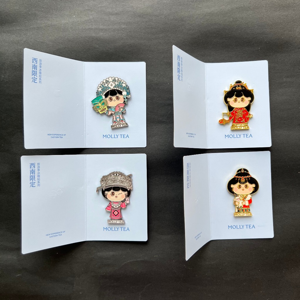 Molly Tea Southwest Travel Season แม่เหล็กติดตู้เย็น |