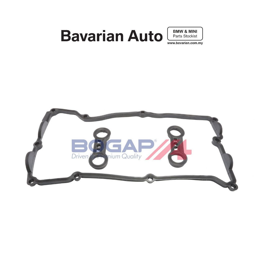 BOGAP ชุดปะเก็นฝาครอบวาล์ว BMW E81/E87/E46/E90 พร้อมเครื่องยนต์ N40/N45/N45N45N 11120031987