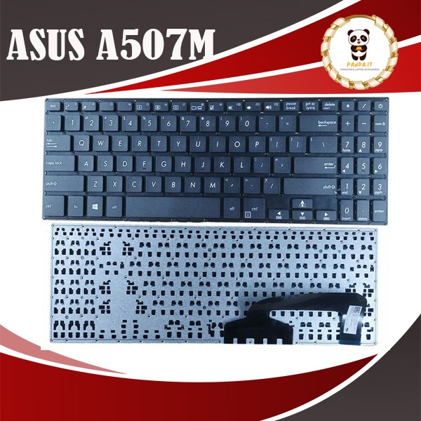 ASUS VIVOBOOK A507 A507M A507LA A507MA A507U A507UA A507UB A507UF X507 แป้นพิมพ์ทดแทนแล็ปท็อป