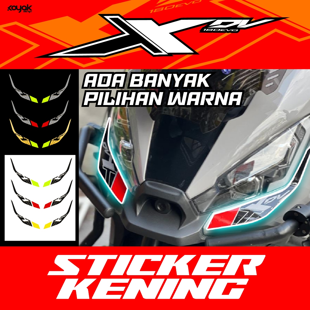 KEEWAY XDV180EVO STICKER KENING (สติ๊กเกอร์ XDV180evo)