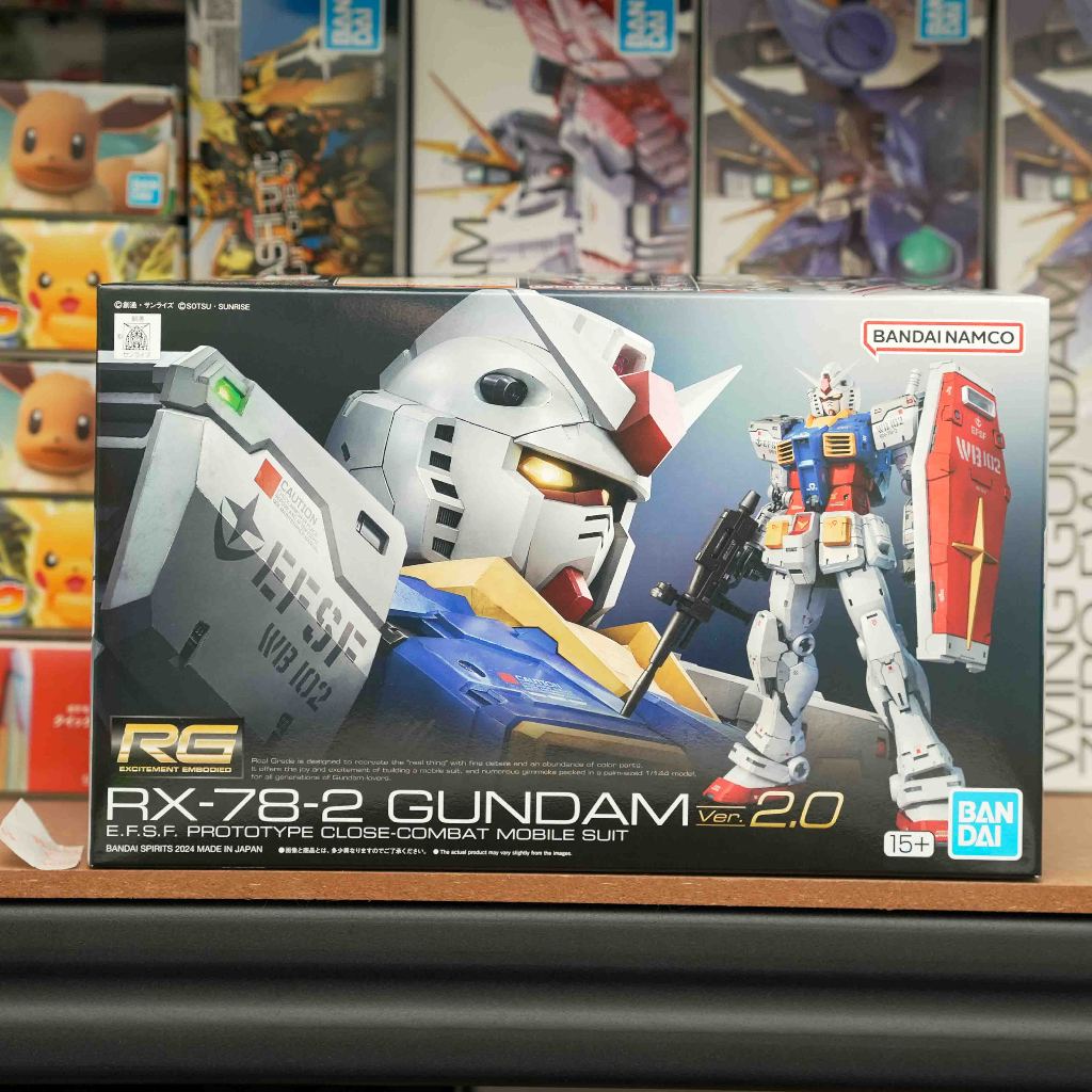 RG 1/144 RX-78-2 GUNDAM VER.2.0 GUNDAM MODEL KITS