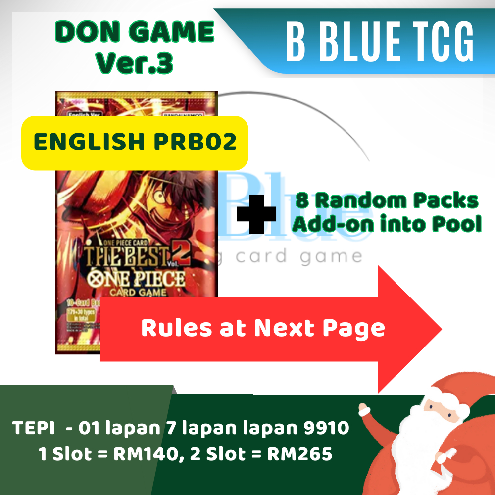 B BLUE TCG Don Game V3 กฎที่ภาพ
