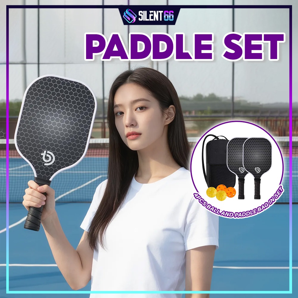 ชุด Paddle Pickleball Permukan ไฟเบอร์กลาส, ชุด Pickleball, Paddle Pickleball Disahkan USAPA - RILEY