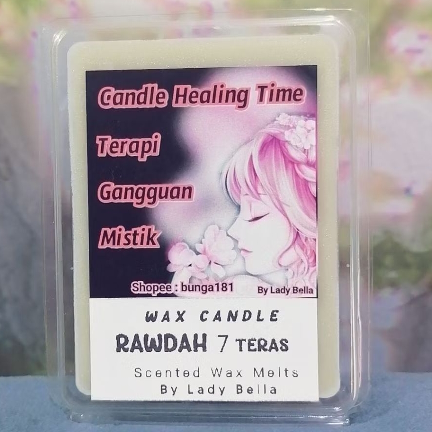 wax candle terapi  raudah 7 teras yg ditakuti jin iblis
