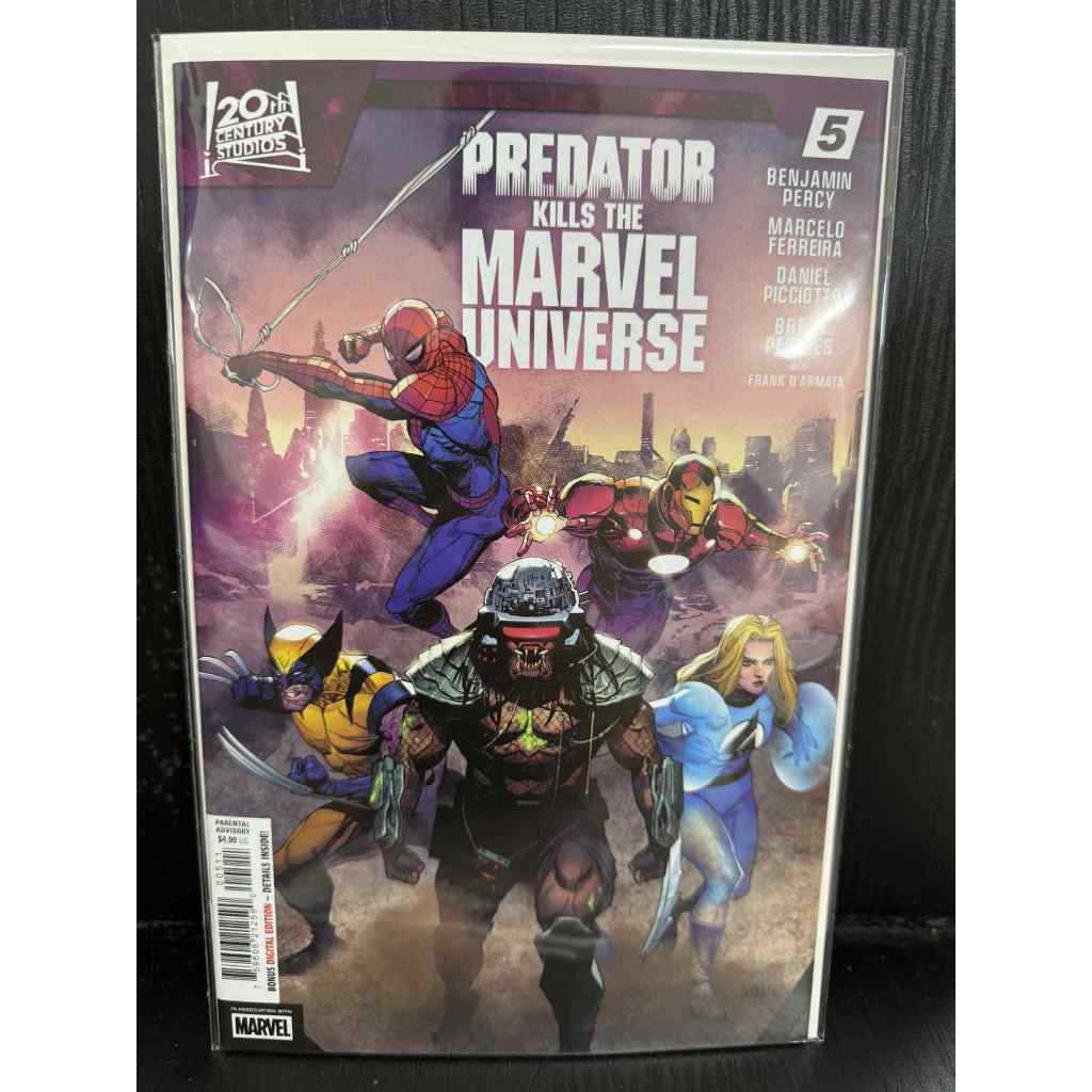 PREDATOR KILLS THE MARVEL UNIVERSE MARVEL COMICS