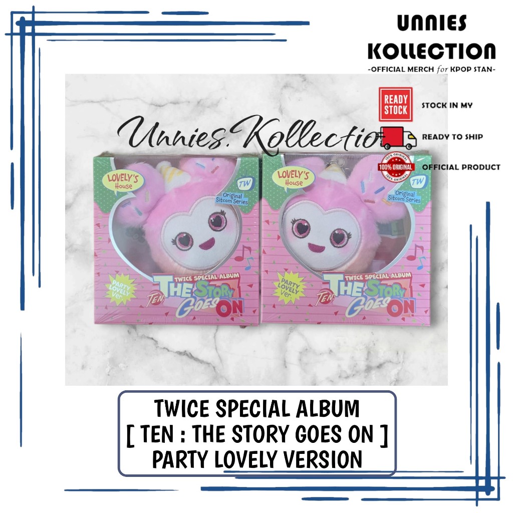 อัลบั้มพิเศษ TWICE [ TEN: THE STORY GOES ON ] - PARTY LOVELY VER