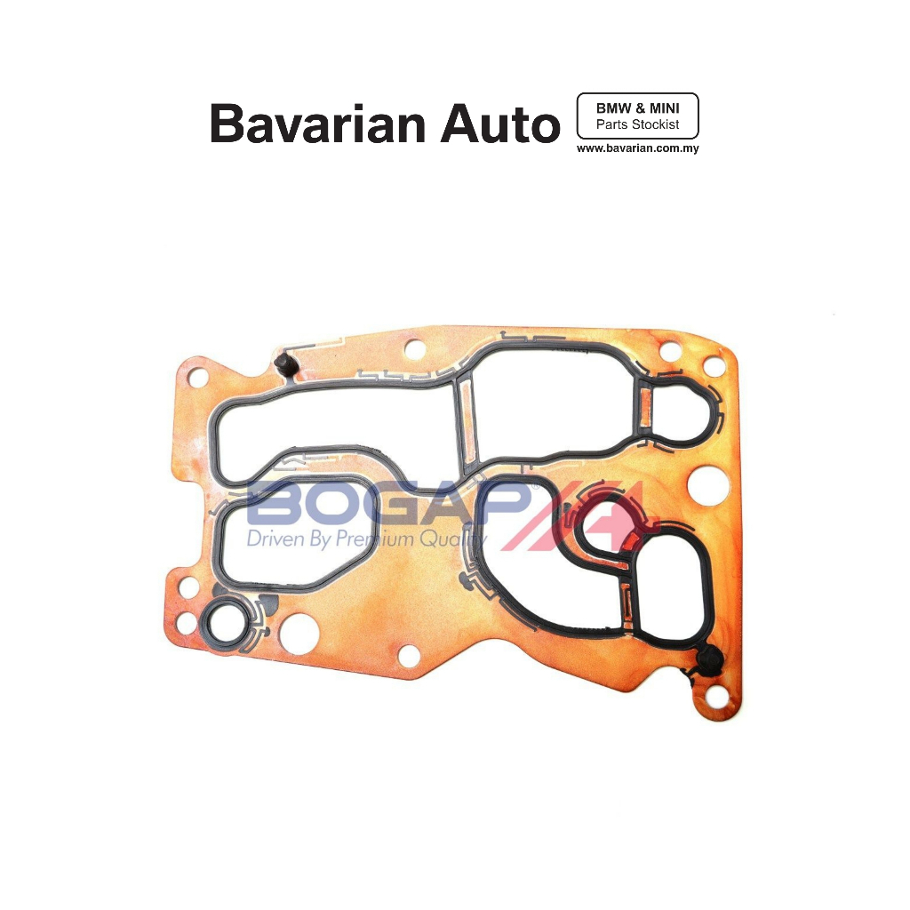 BOGAP ปะเก็นคูลเลอร์น้ํามันเครื่อง BMW/MINI N47N/N47S1/N57N/N57Z เครื่องยนต์ 11428516396