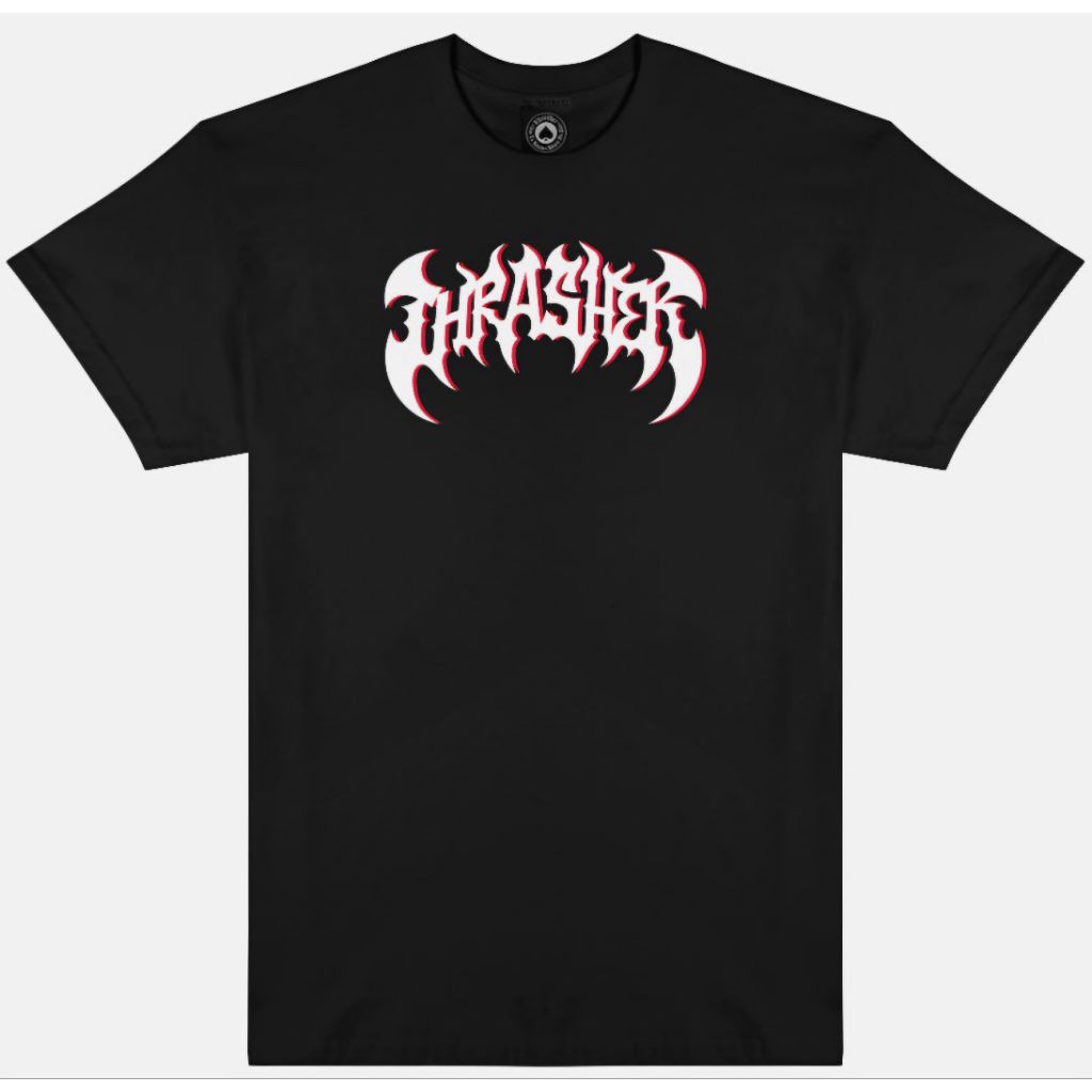 Thrasher Heavy Metal- สีดํา