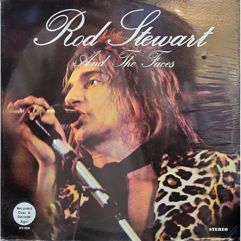 Rod Stewart - และใบหน้าของเขา (LP)