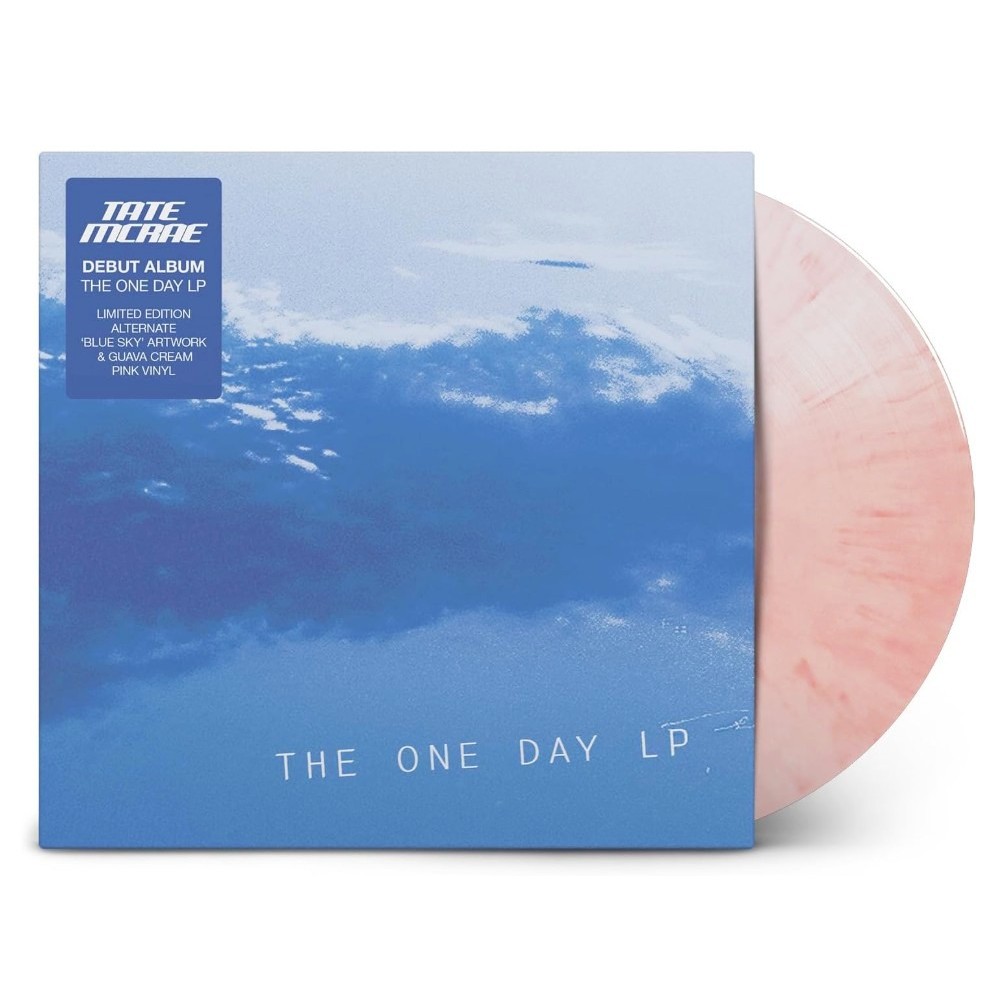Tate McRae - The One Day LP ( Limited Edition Alternate Blue Sky Artwork & Guava Cream Pink Vinyl / 
