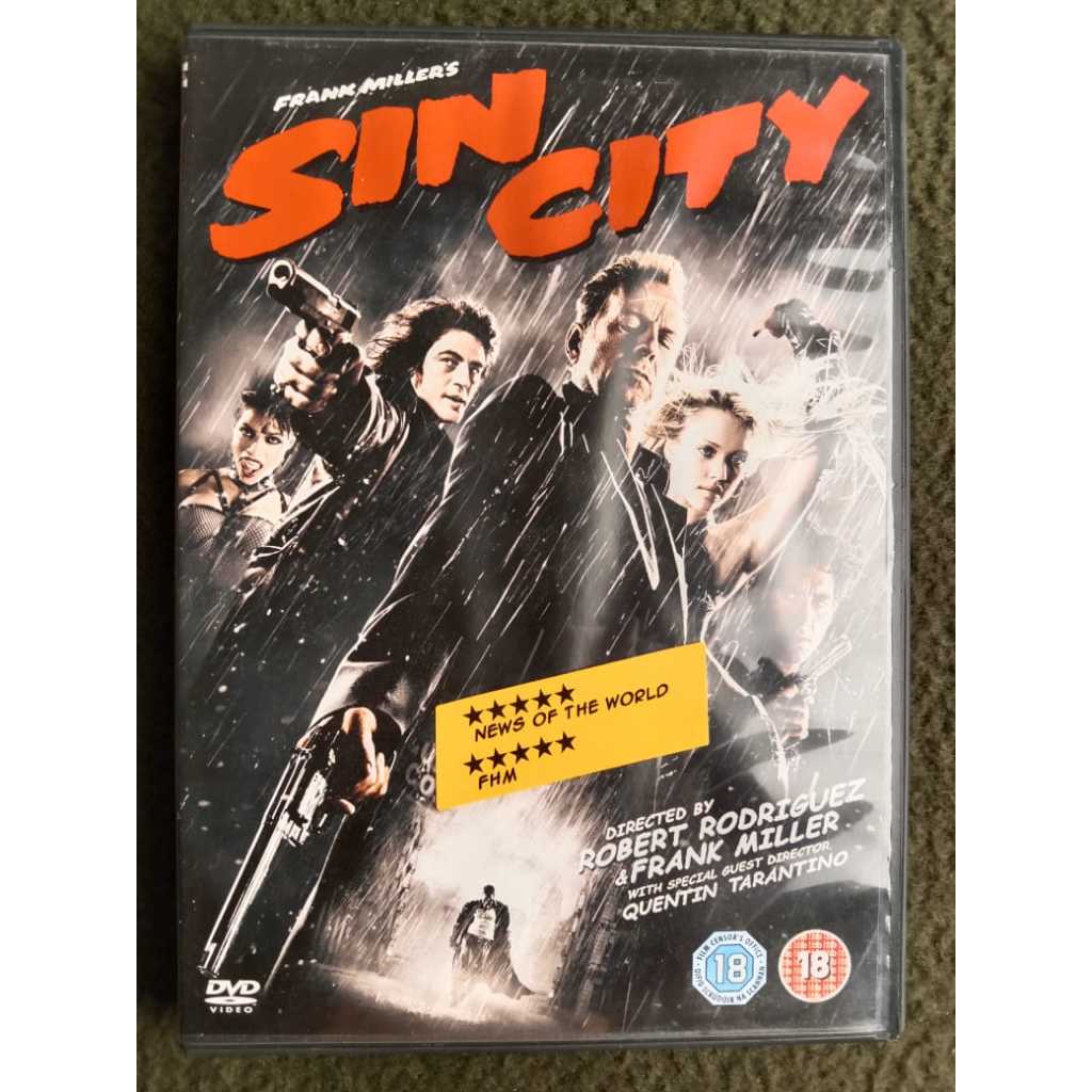 SIN CITY - FRANK MILLERS DVD MOVIE