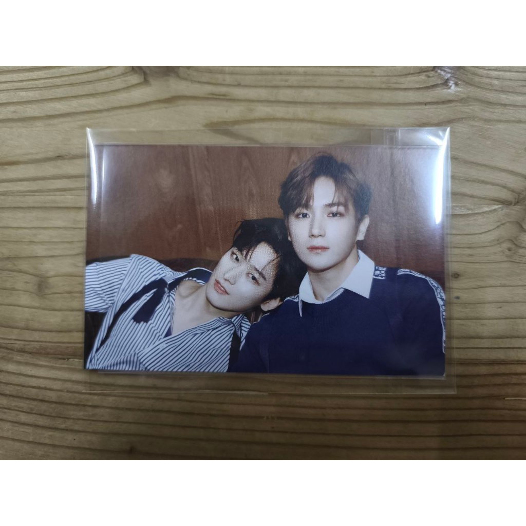 (มือสอง) The Boyz Hyunjae Juyeon โปสการ์ดอวยพรฤดูกาล 2021