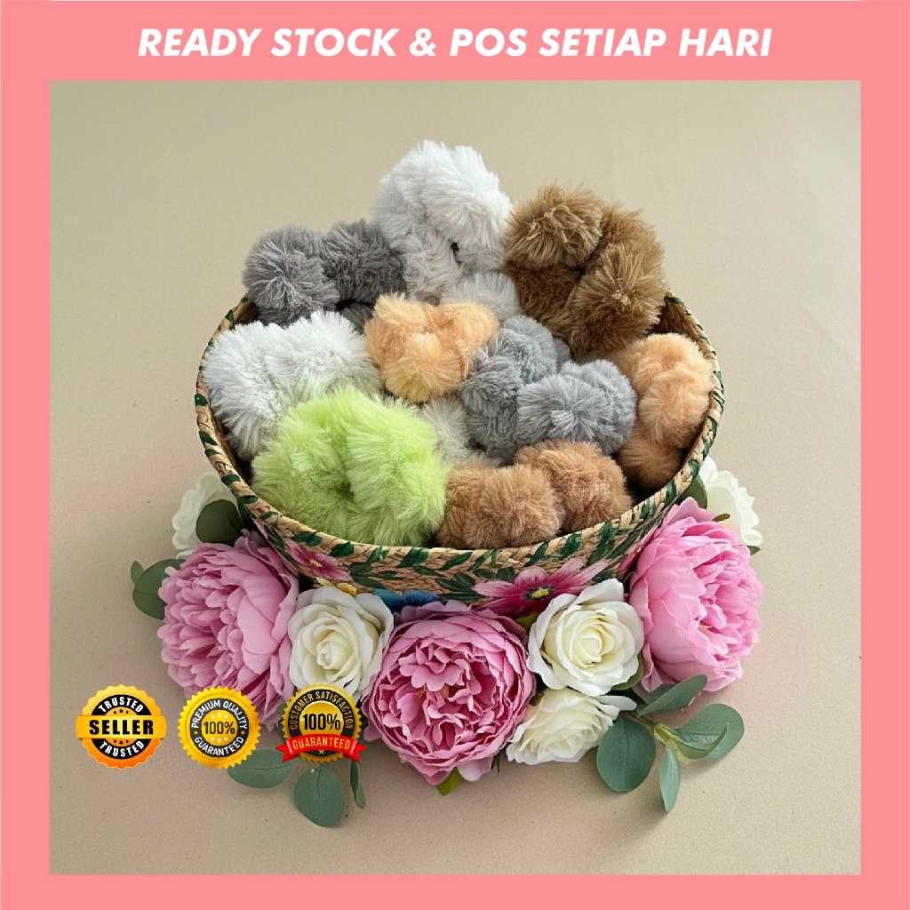GETAH RAMBUT FUFFY SCRUNCHIE