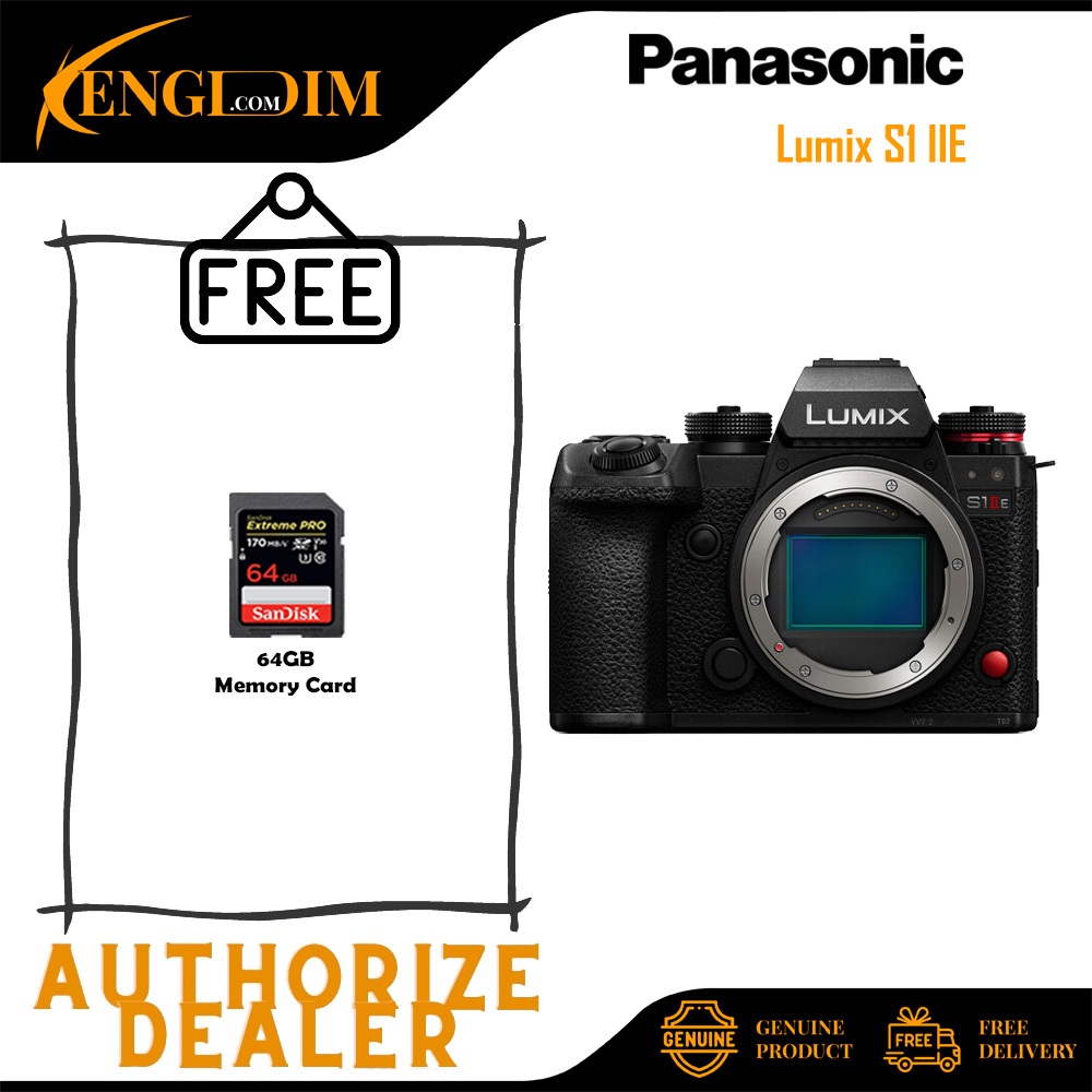 กล้องมิเรอร์เลส Panasonic Lumix S1 IIE