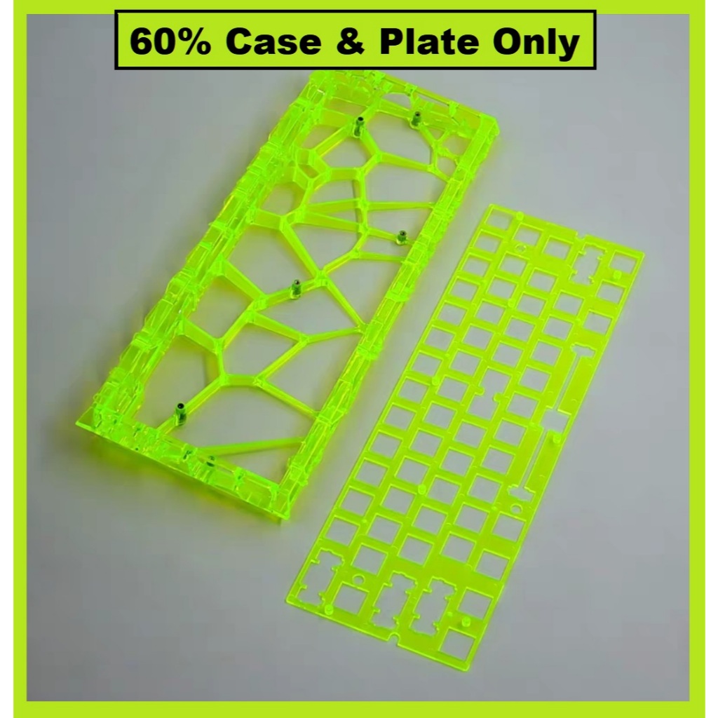 Wooting60 Mad60 Win60 GH60 Hm66 M6lite Win60 GT60 Aula60 Rakka Venom60 Fluo เคสคีย์บอร์ด