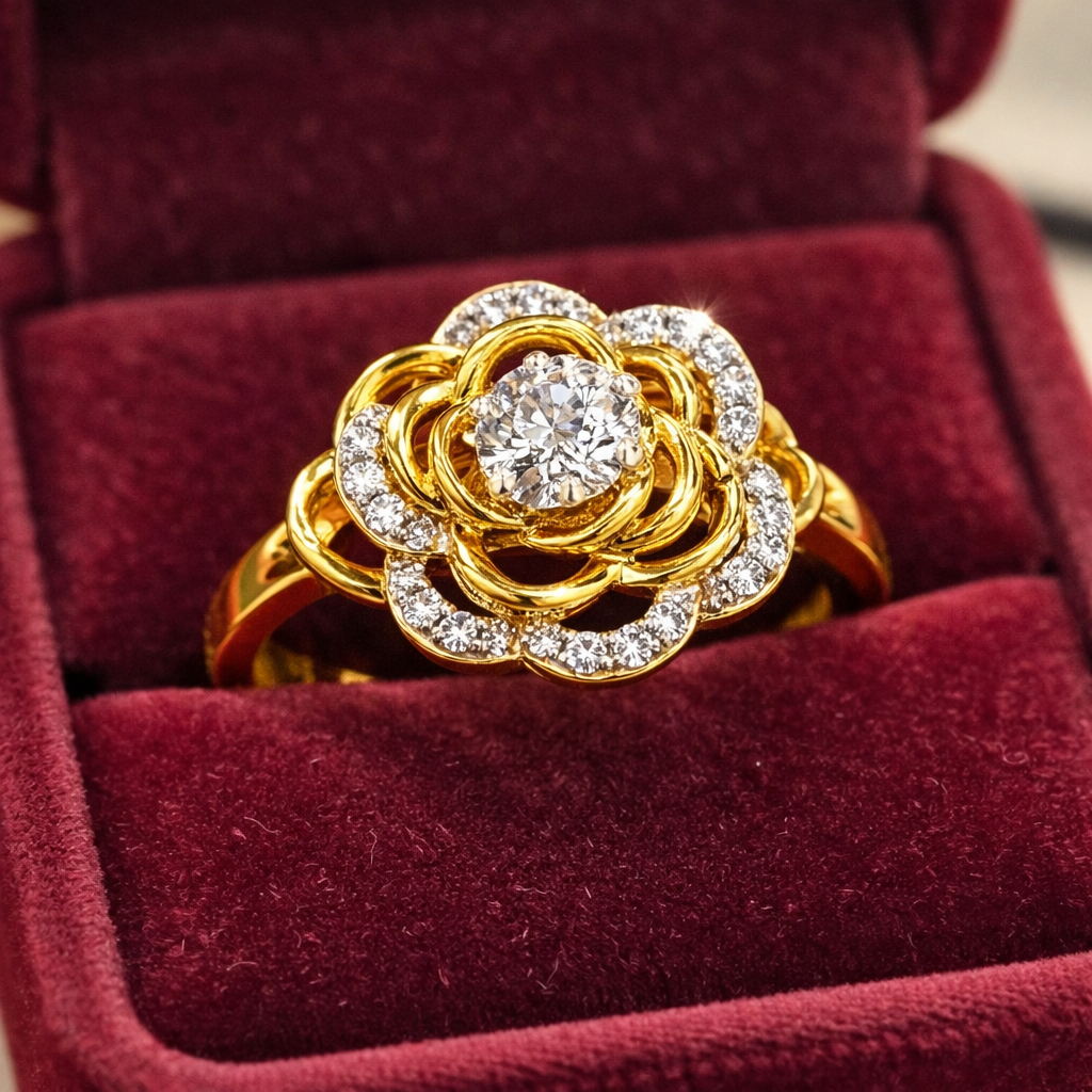 COP 916 / 999 PERSIS KOREAN GOLD RING