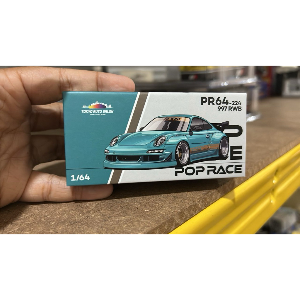 1:64 RWB997, SPECTRAFLAME TEAL (TASHK25) POP RACE