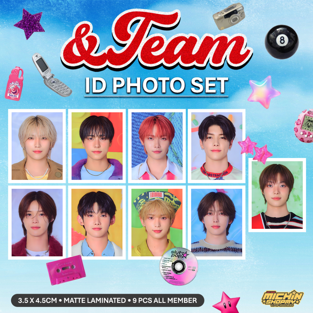 ANDTEAM &TEAM ID PHOTO SET โดย MICHINSHOPMY