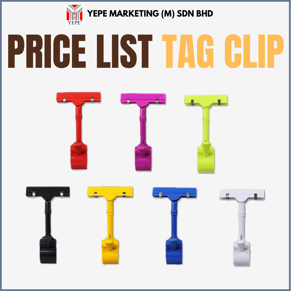 PRICE LIST TAG CLIP/PRICE LIST HOLDER/PRICE LIST CLIP ADJUSTABLE/CLIP