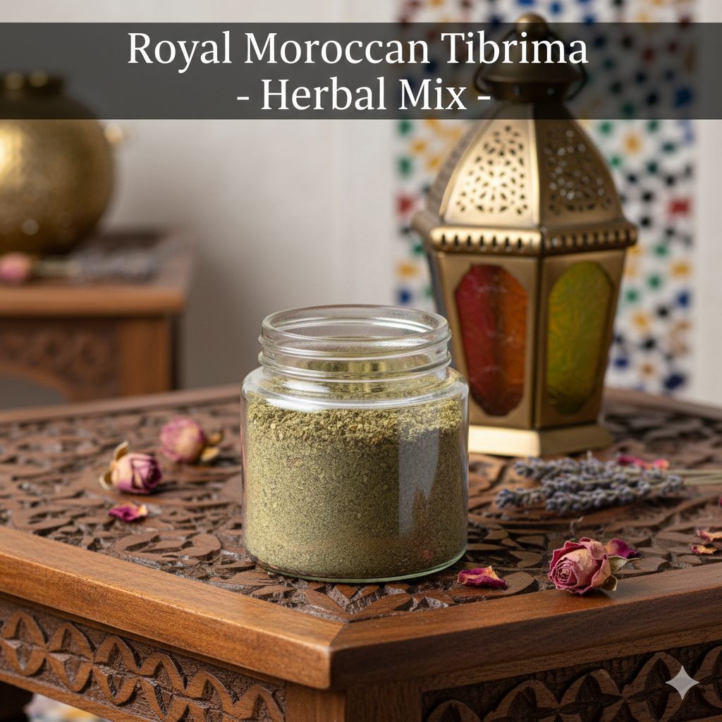 Royal Moroccan Tibrima (The Ultimate Bride Herbal Blend) - 150g 🌿🇲🇦✨