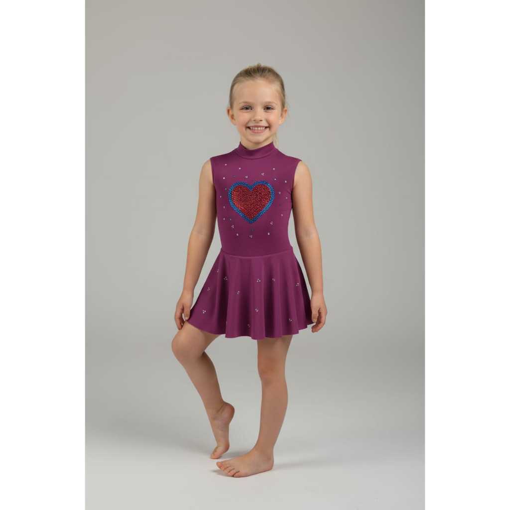 ODA INDUSTRY/RHYTHMIC GYMNASTICS LEOTARD ผ้าฝ้ายพร้อมเพชร