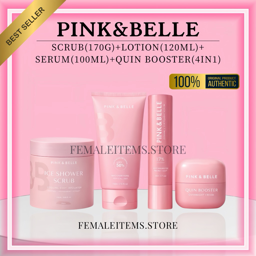 PINK&BELLE SET LUNGKAP(4IN1) HQ