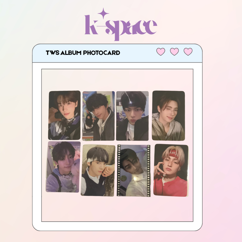 การ์ดรูปถ่ายสมาชิก TWS ALBUM