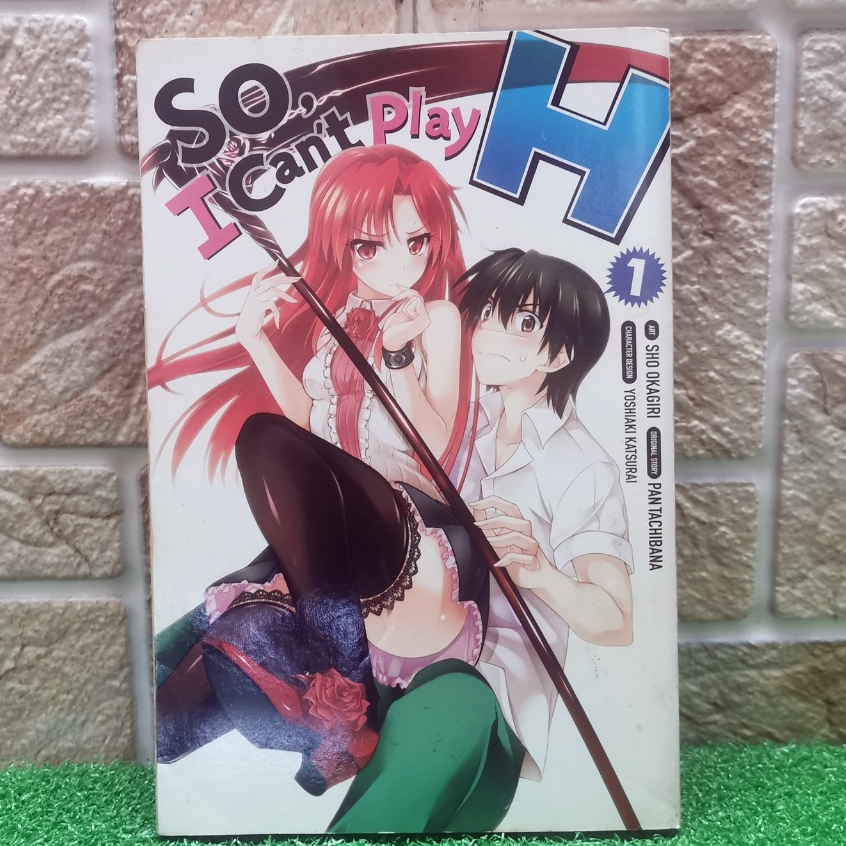 PRELOVED การ์ตูน "So I Cant Play H" Vol.1 (Yen Press) By Sho Okagiri Comic Manga English Language