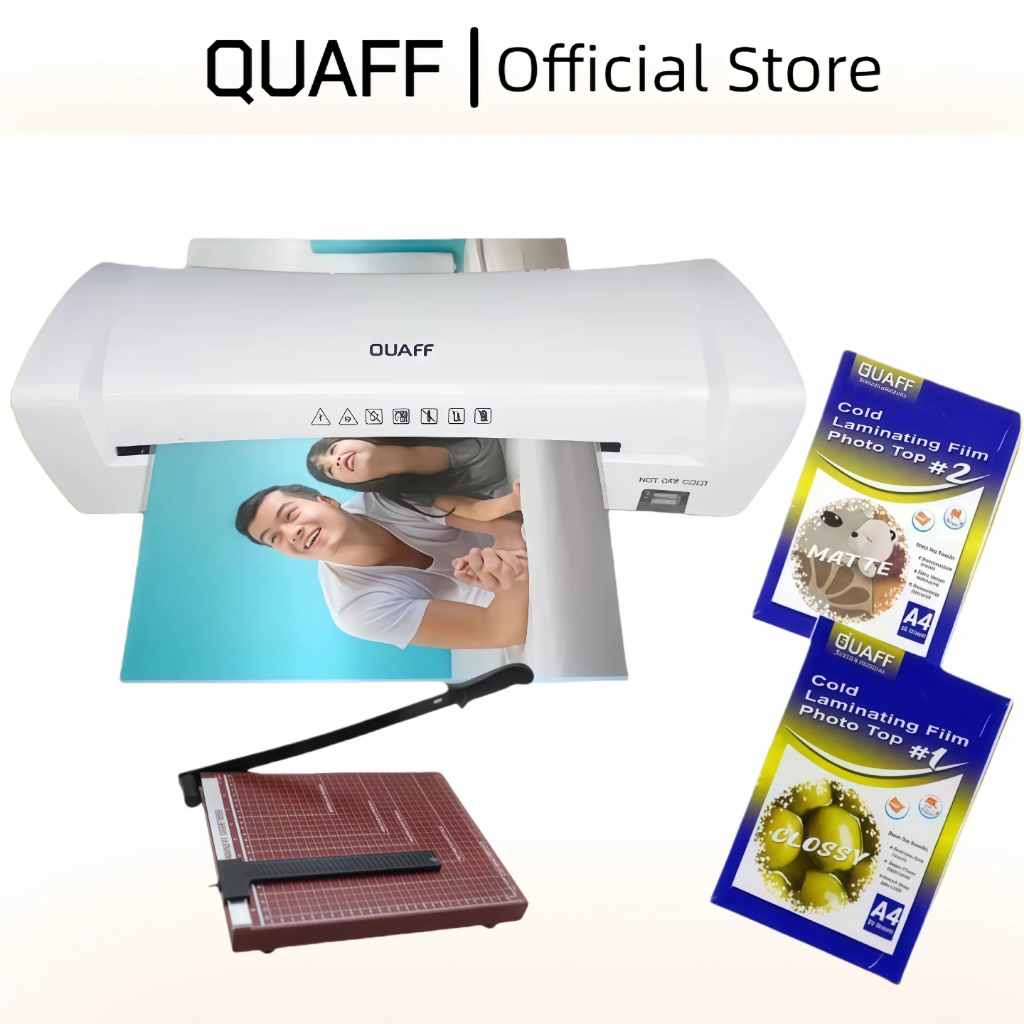 QUAFF SL200 เครื่องเคลือบบัตรลามิเนต SL299 A4 & ปรับปรุงคุณภาพภาพ